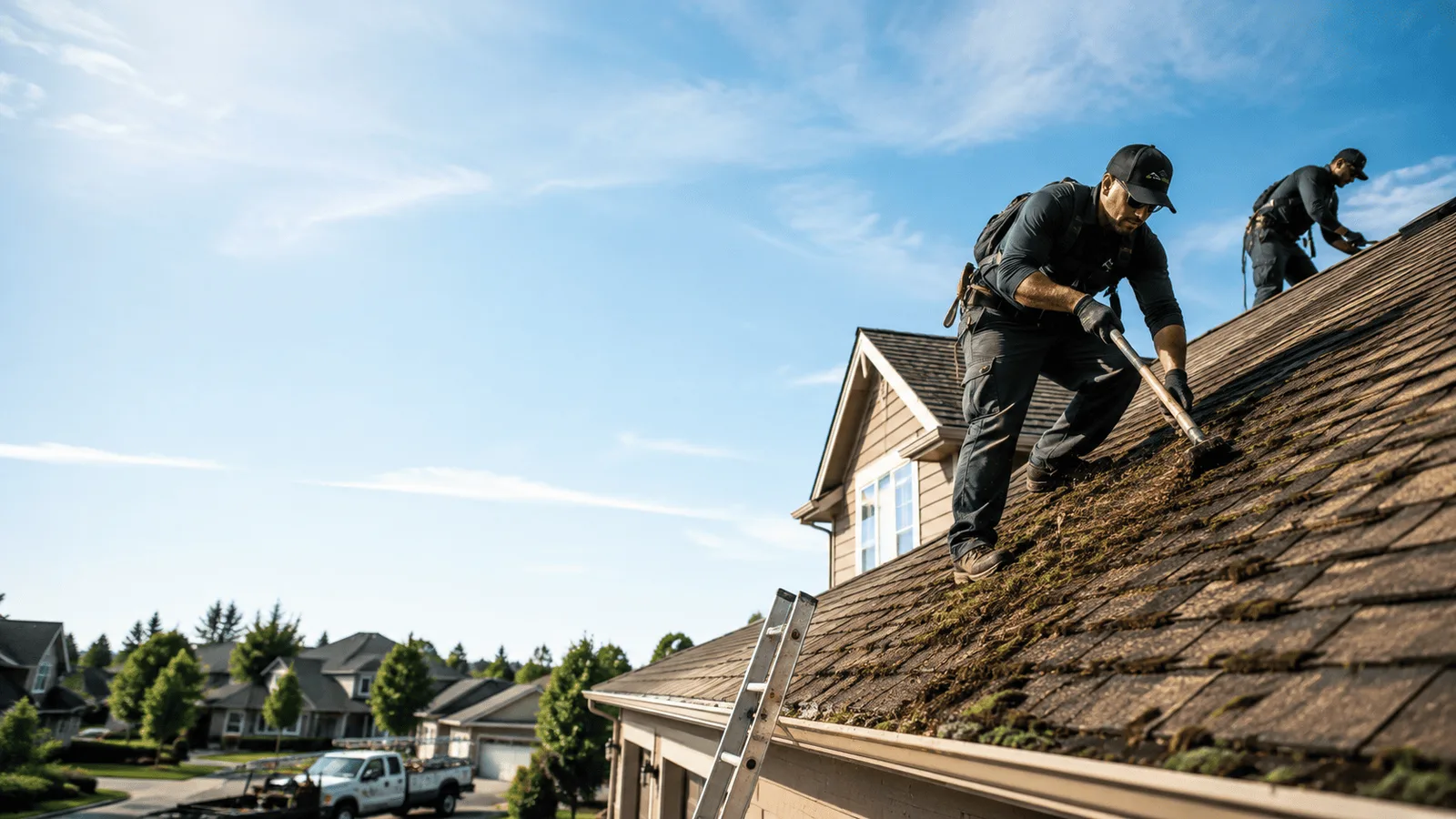 Roof Moss Removal in Shattuck, OK near me